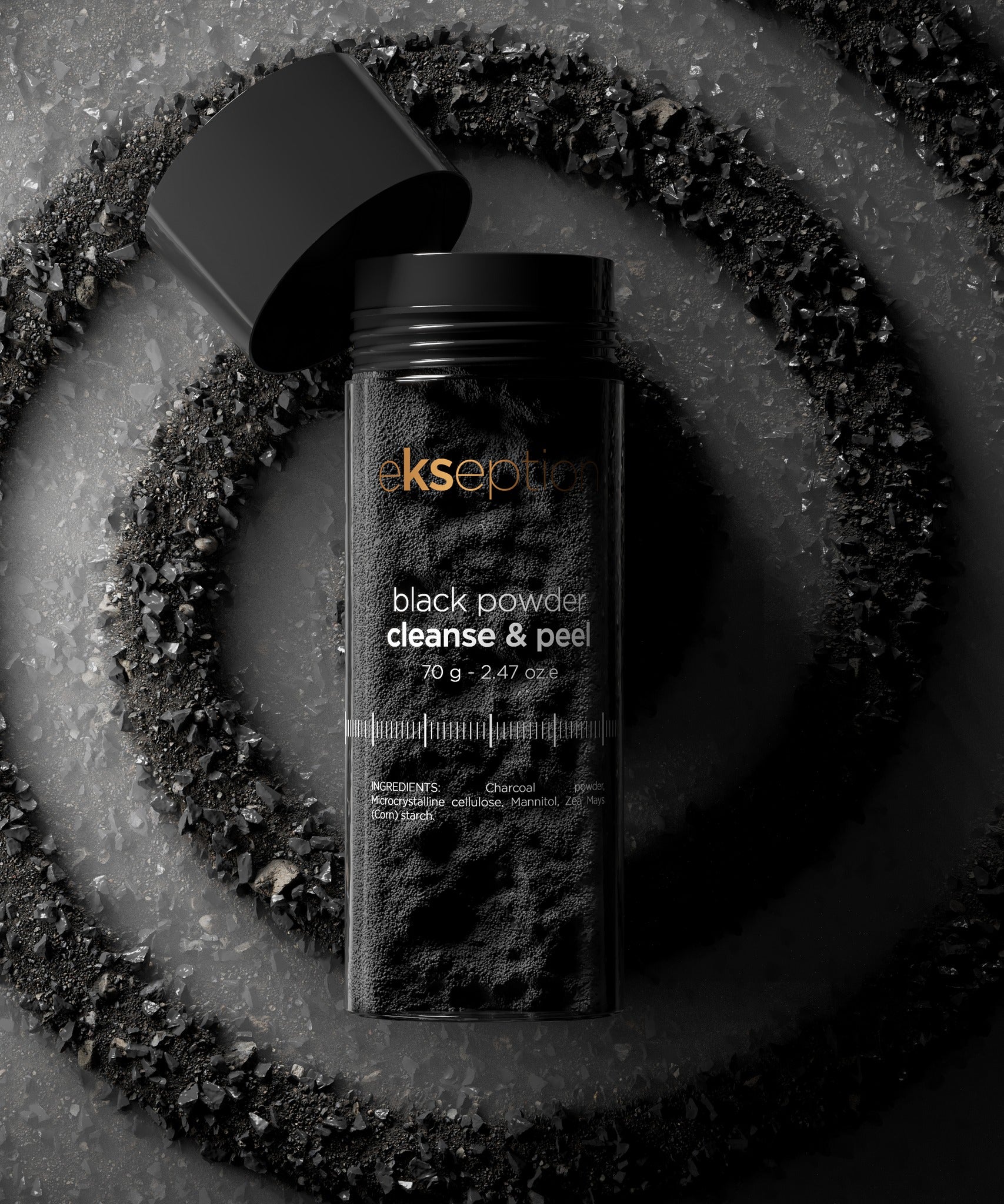 Black powder detox & peel