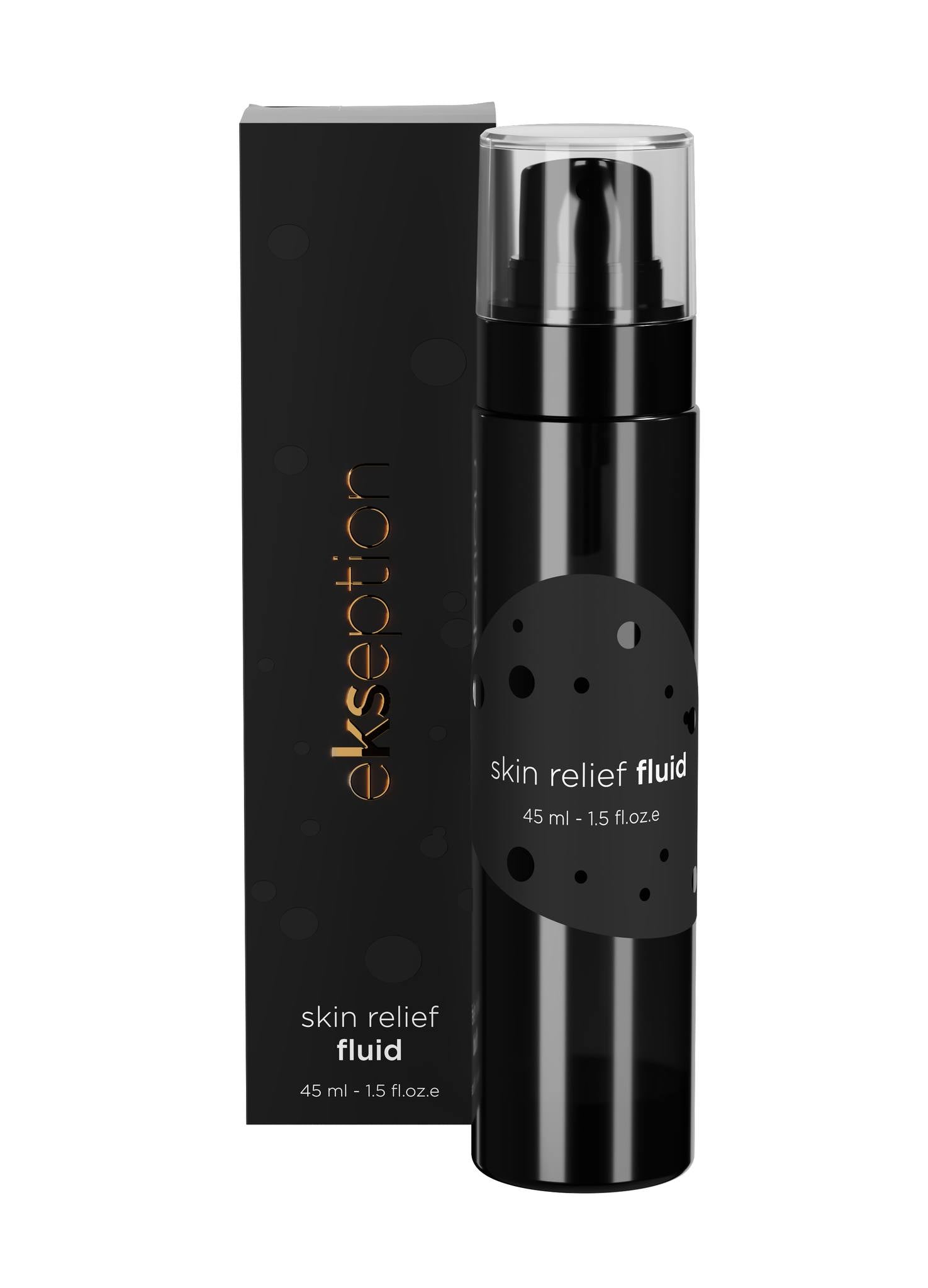 Skin relief fluid