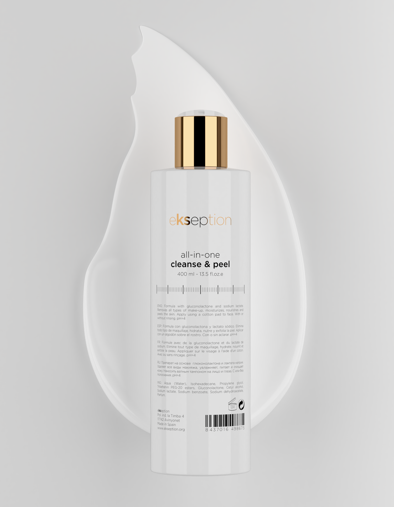 All in one cleanse & peel