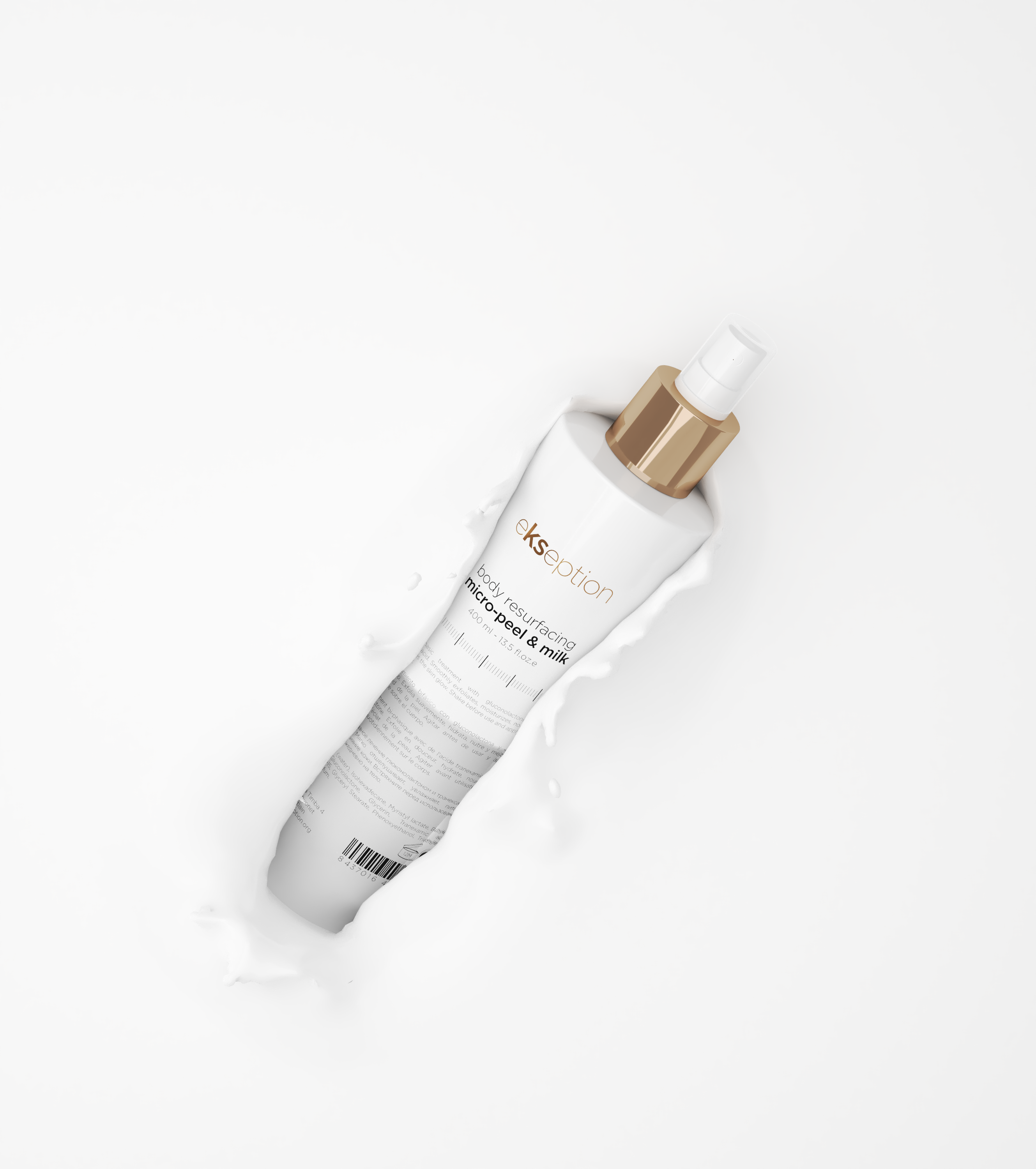 Body resurfacing peel & milk