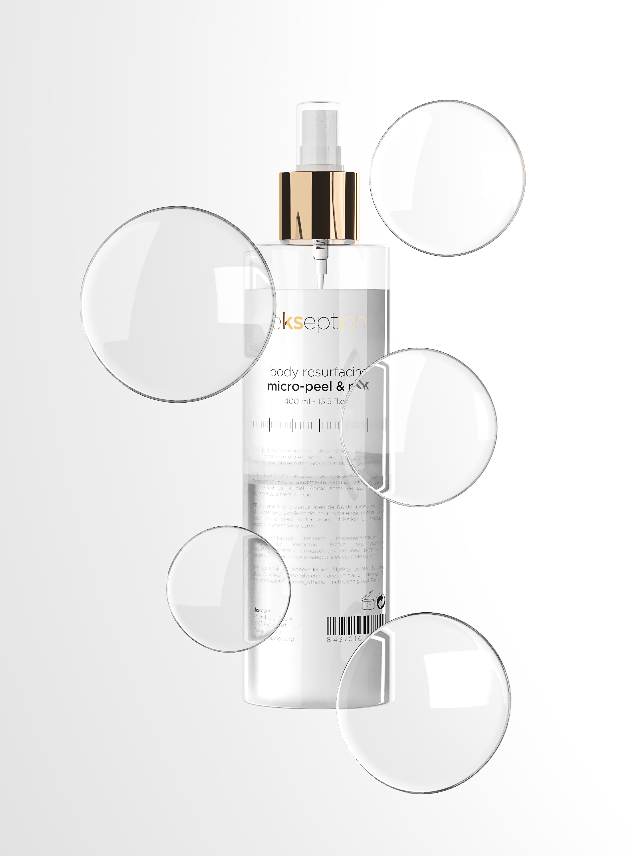 Body resurfacing peel & milk