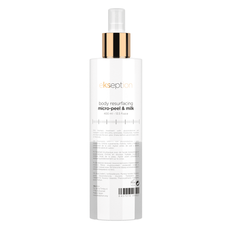 Body resurfacing peel & milk