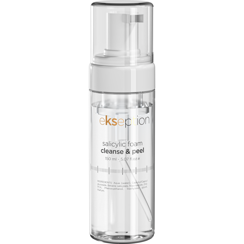 Salicylic foam cleanser