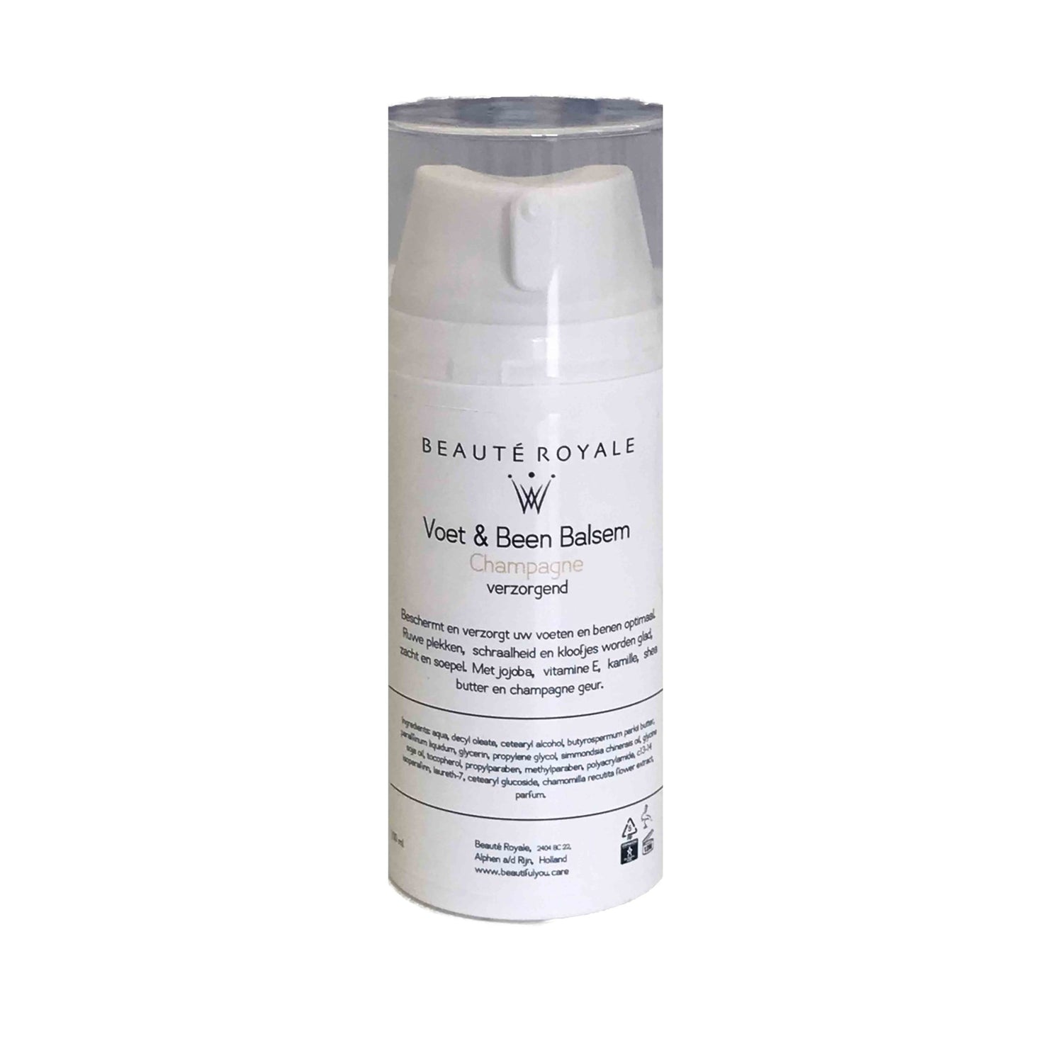 Beauté Royale foot/leg balm champagne