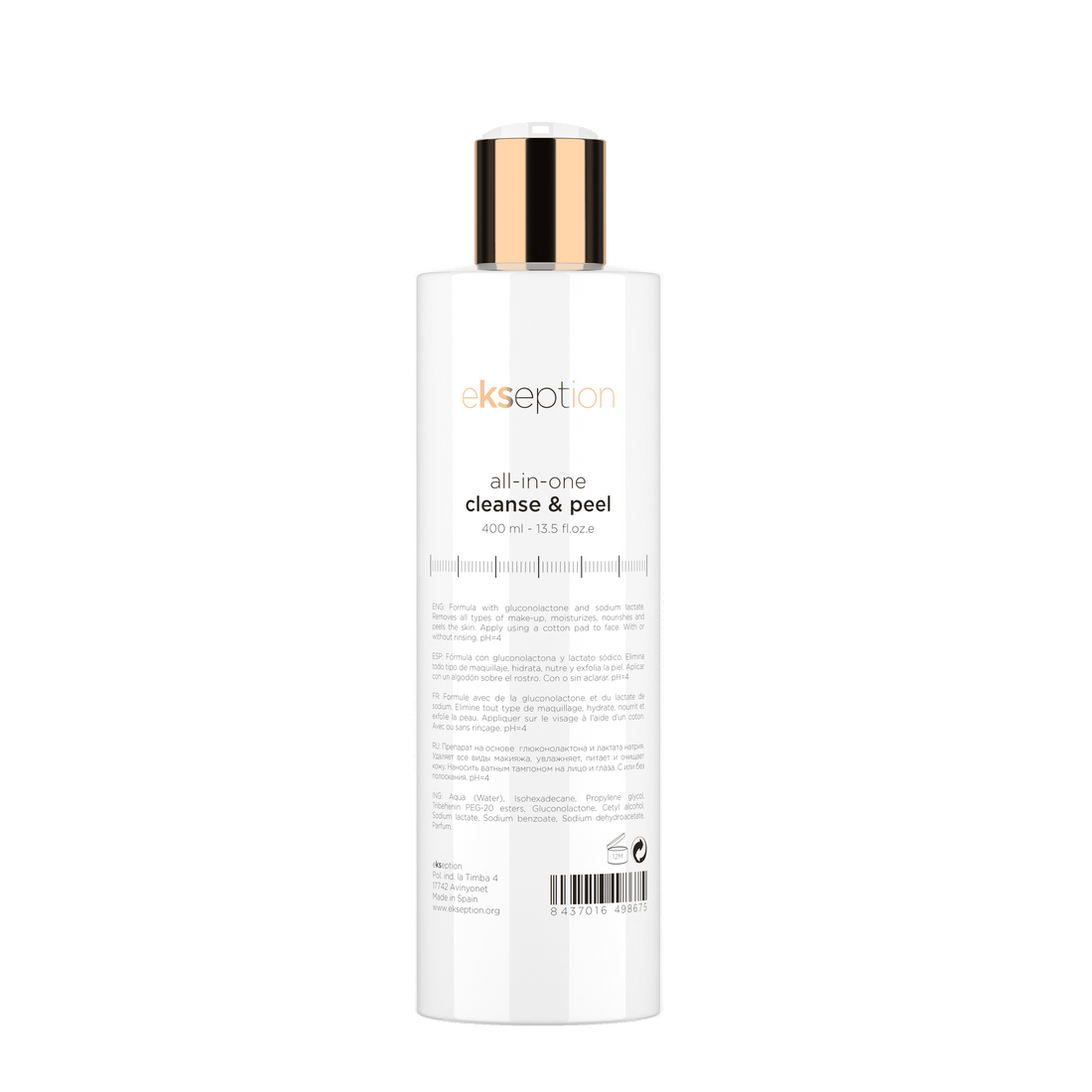 All in one cleanse & peel